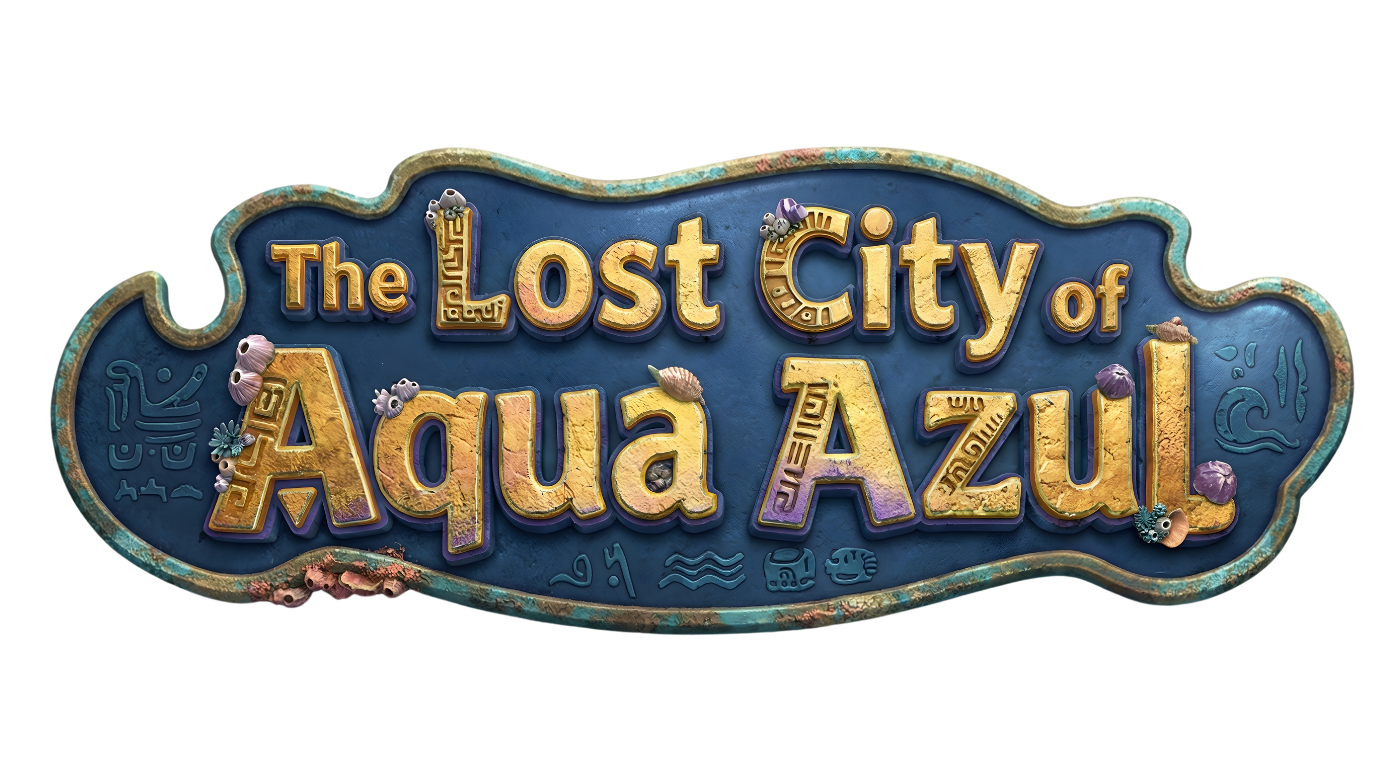 The Lost City of Aqua Azul logo