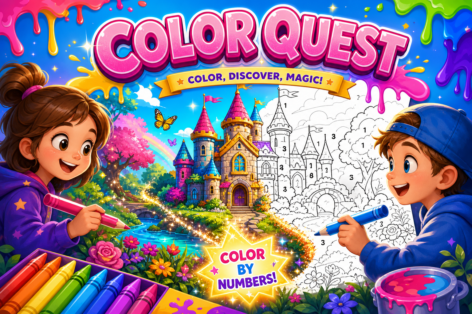 Color Quest — Color & Create game