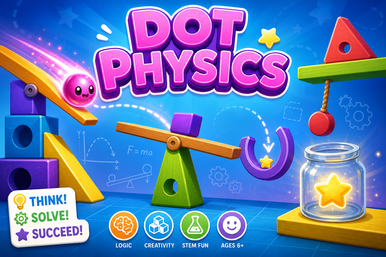 Dot Physics — Unity Arcade game